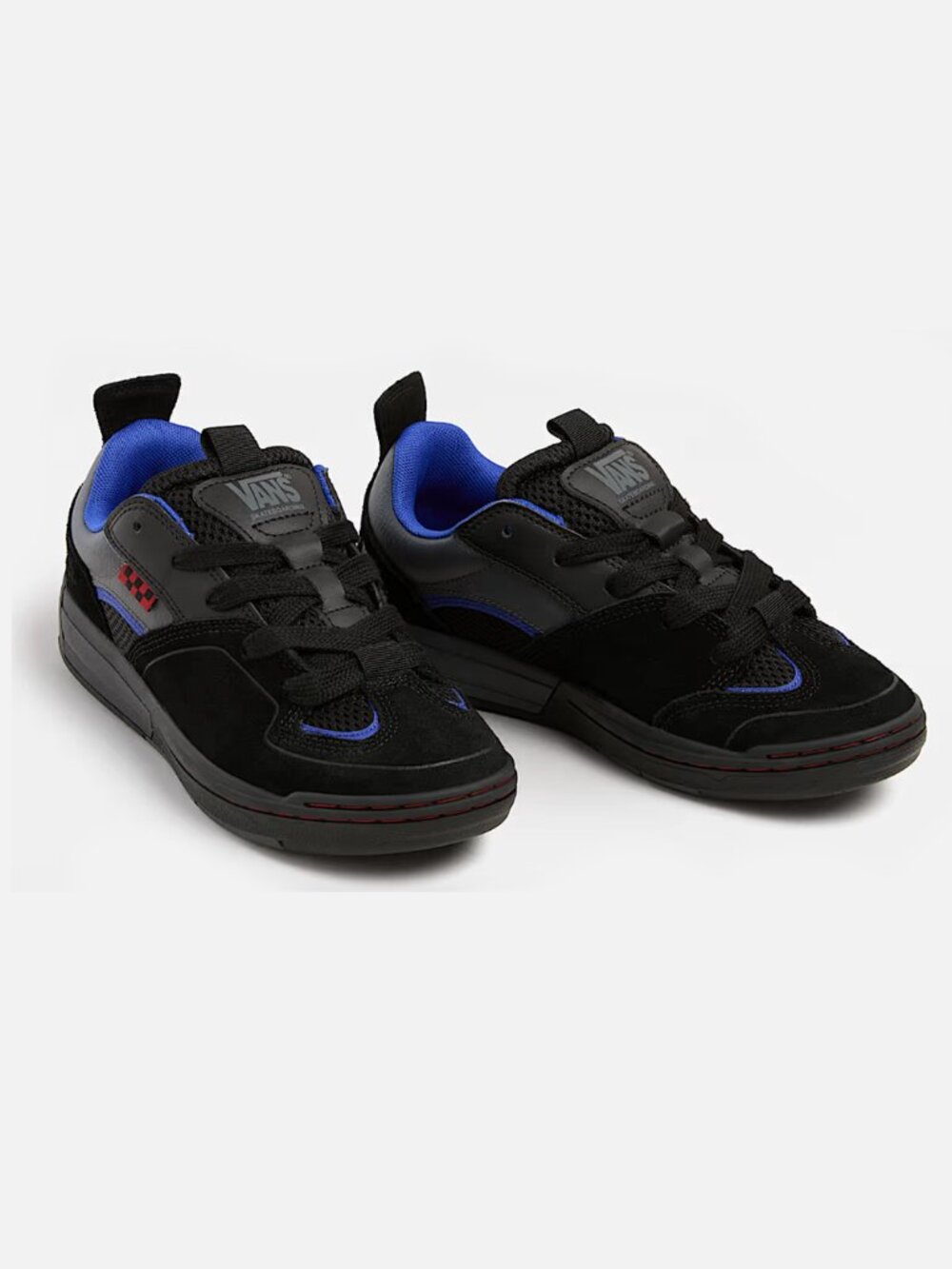 Vans Skate Mixxa Shoe Black Blue Women NWB - Picture 2 of 7